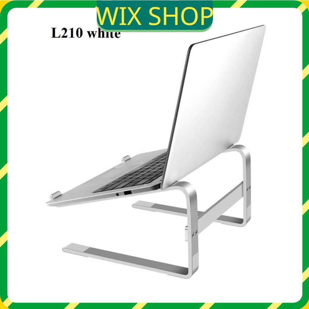 Giá đỡ kệ tản nhiệt dành cho Macbook, Laptop, làm bằng hợp kim nhôm cao cấp chắc chắn