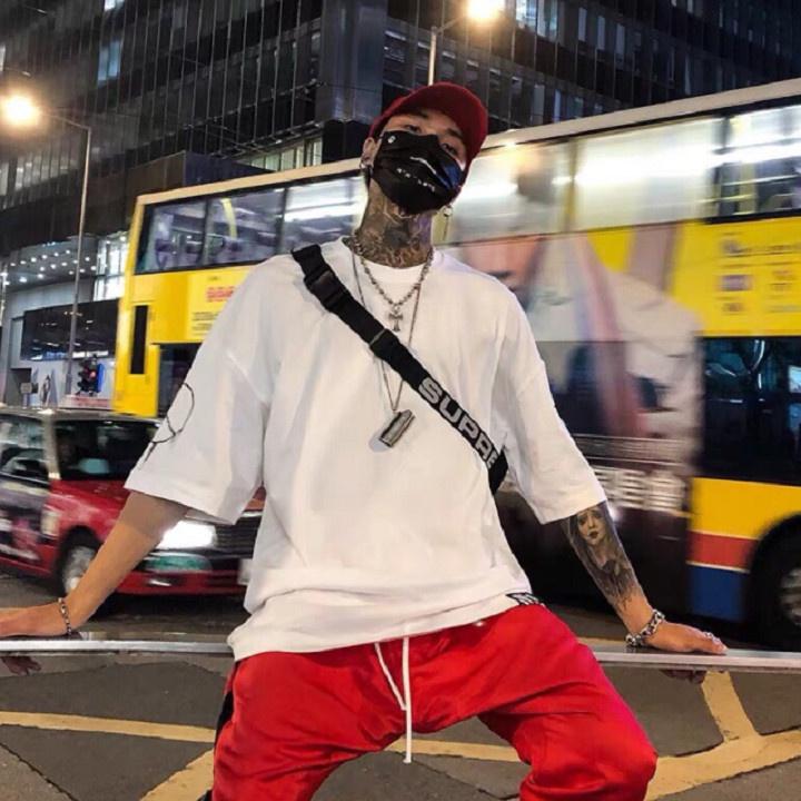 Áo thun nam tay lỡ in hình ngôi sao độc lạ form rộng,chất cotton 4 chiều thấm hút tốt,Áo Thun Tay Lỡ Nam Nữ, Áo Phông Unisex Form Rộng Mát Mịn Thấm Hút Mồ Hôi