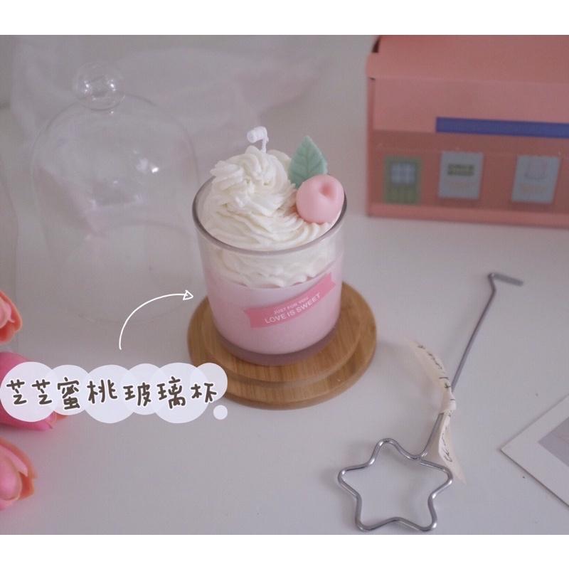 Nến Thơm Ly Kem Dâu Mix Cherry Cute, Quà Tặng - Dory Lab