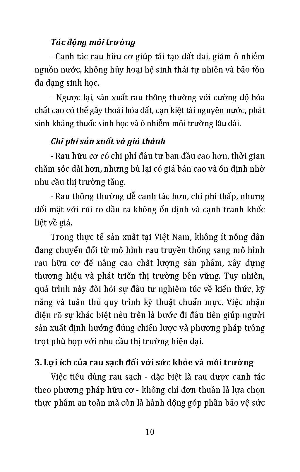 Nông Nghiệp Hữu Cơ - Kỹ Thuật Trồng Rau Sạch