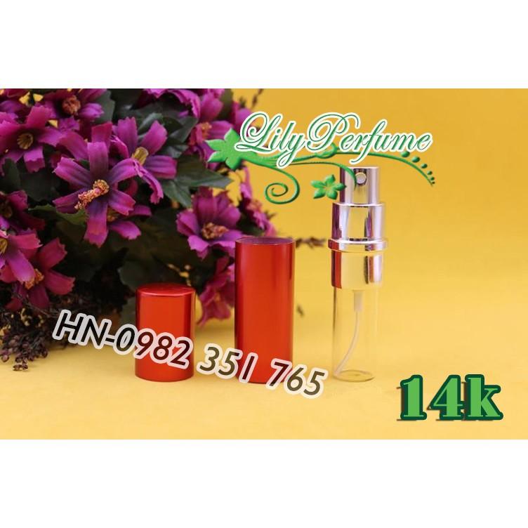 Lọ chiết nước hoa 10ml nhôm 2 lớp sang trọng, không rò rỉ (Vỏ chiết nước hoa/Chai chiết nước hoa/Ống chiết nước hoa)