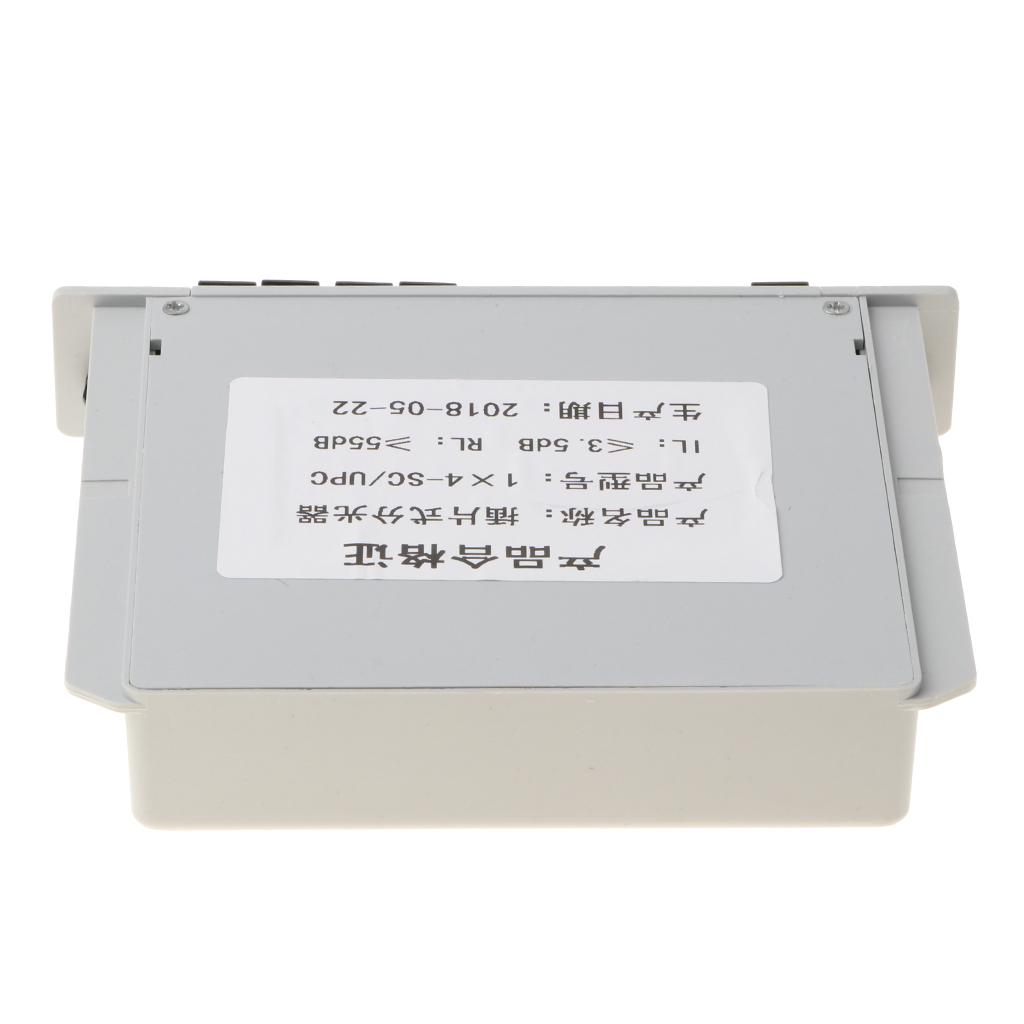 1 to 4 SC / UPC Interface Insert A Fiber Optic FTLC FTTH Splitter