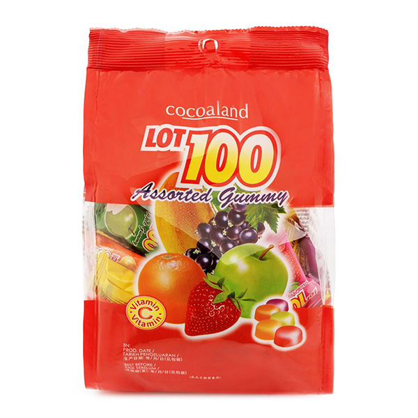Kẹo Gummy Lot 100 Tổng Hợp Cocoaland (320g/Gói)
