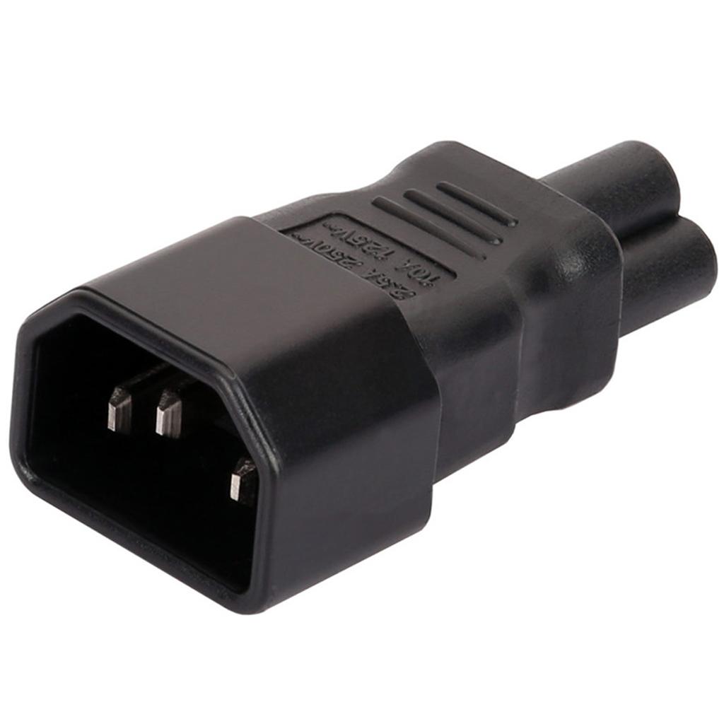 IEC320 C14 Để C5 PDU Bộ Lưu Điện Cắm Nữ Điện Chuyển Đổi