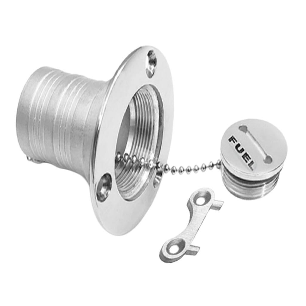 1.5"/38mm Boat Deck Fill / Filler - Fuel Water Fill Marine Stainless Steel