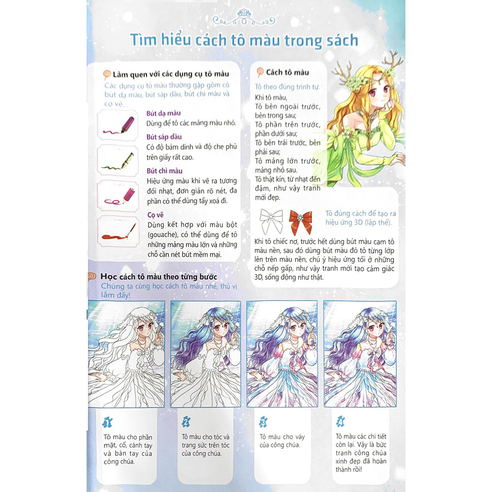 Tô Màu Công Chúa - Công Chúa Thân Thiện