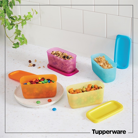 Bộ Hộp Bảo Quản Thực Phẩm Mini Rectangular 250ml - 4 Hộp