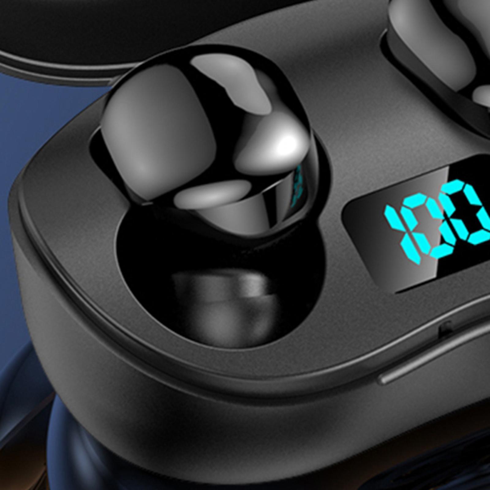 Wireless Bluetooth  Headphones Compatible Gaming Headset Black