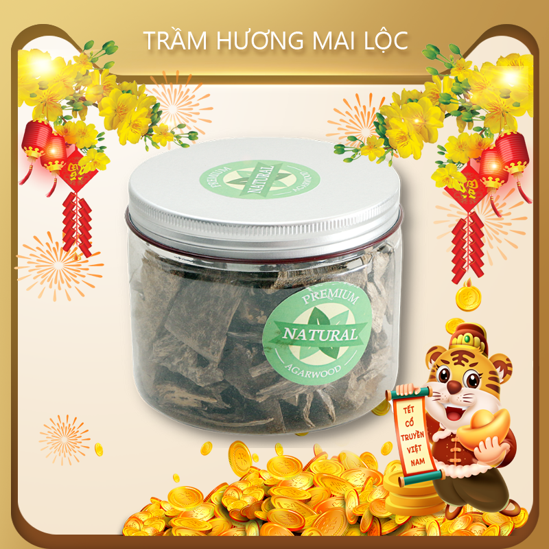 Trầm hương cao cấp xông nhà Hộp Bạc