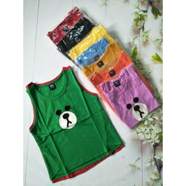 Áo Ba Lỗ Bé Trai Bé Gái Xuất Xịn Cotton 12-30kg