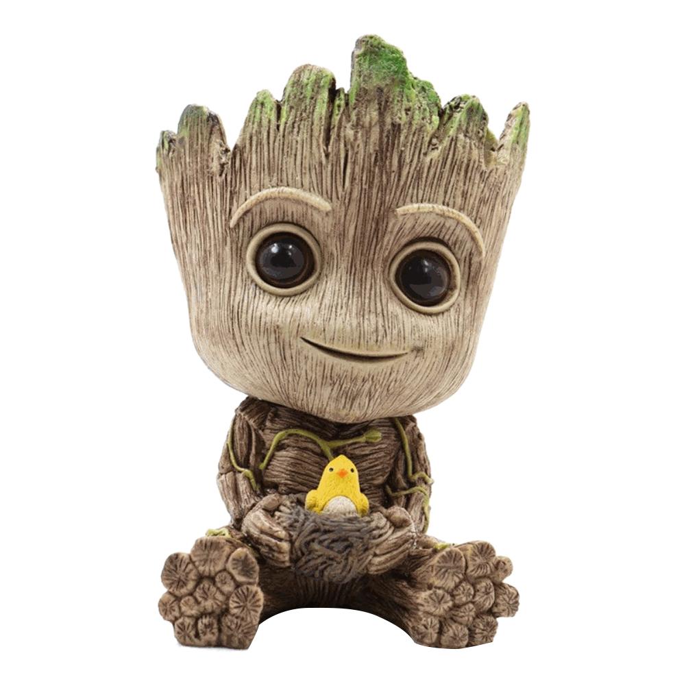 MARVEL Chậu Cây Hình Nhân Vật Groot Trong Phim Vệ Binh Dải Ngân Hà