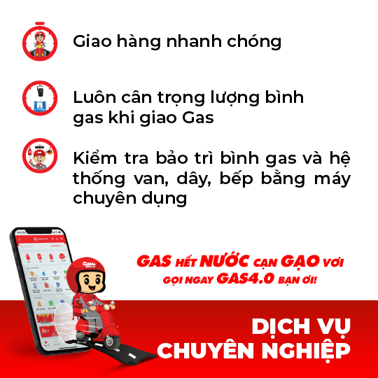 - Voucher giảm giá 50k cho sản phẩm bình Gas 12kg