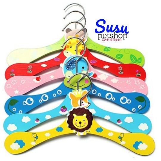 Móc Treo Áo Bằng Gỗ Cute