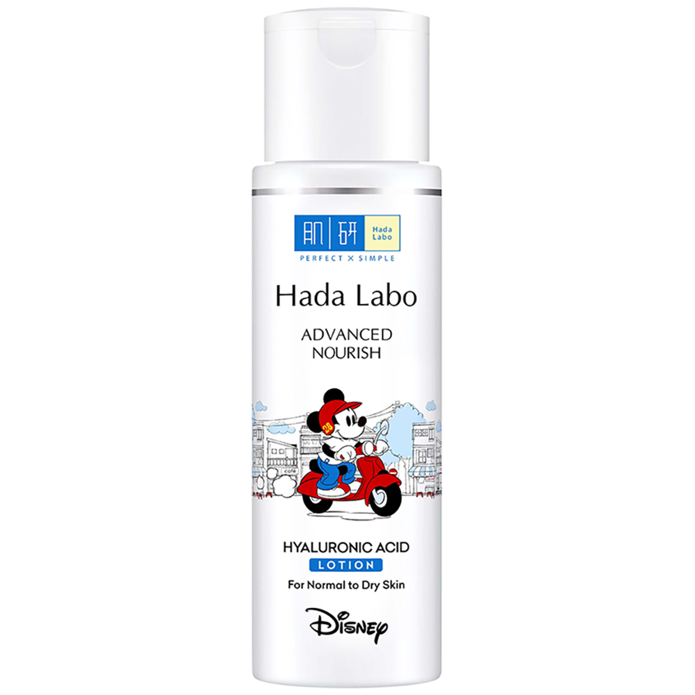 Dung dịch dưỡng ẩm tối ưu Hada Labo Advanced Nourish Lotion cho da thường và da khô 170ml - Phiên bản Mickey