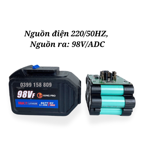 Pin kingpro 15 cells-98V-PN15C_Chính Hãng