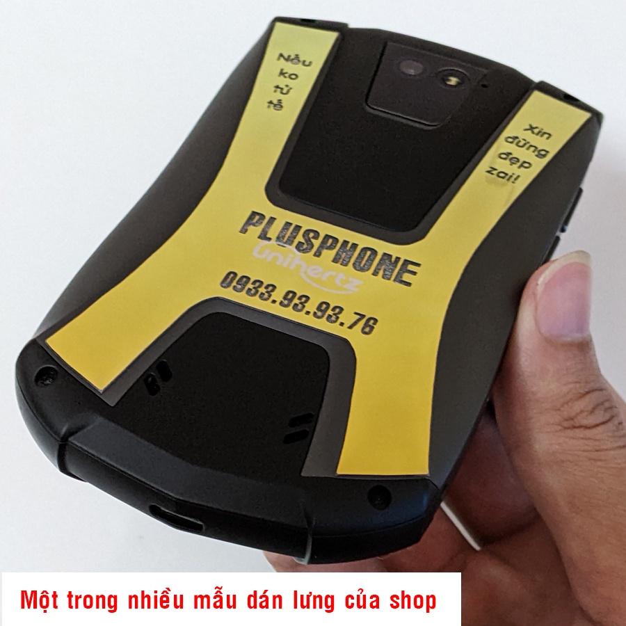 Dán cường lực dẻo nano gương gradient cho mặt sau Unihertz Titan Pocket