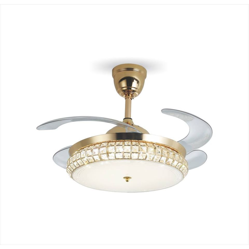 QUẠT ĐÈN TRẦN CÁNH XẾP ĐÈN LED SINWA AS 188