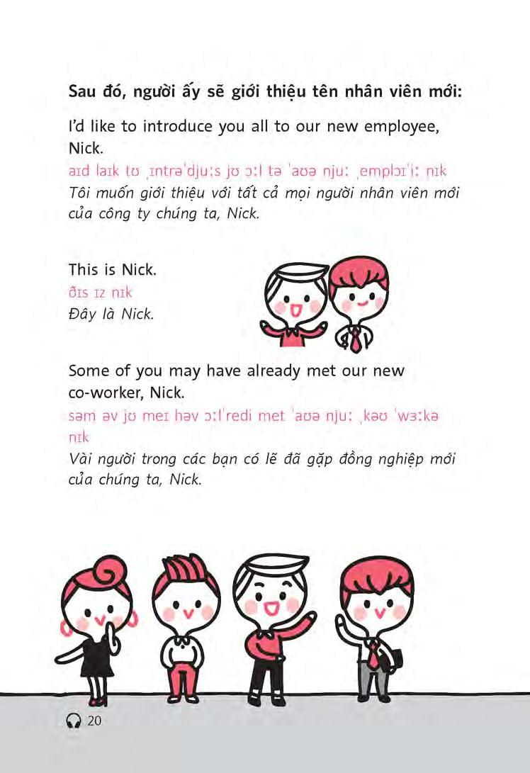 Sách Tiếng Anh Dành Cho Người Đi Làm (Kèm file MP3)