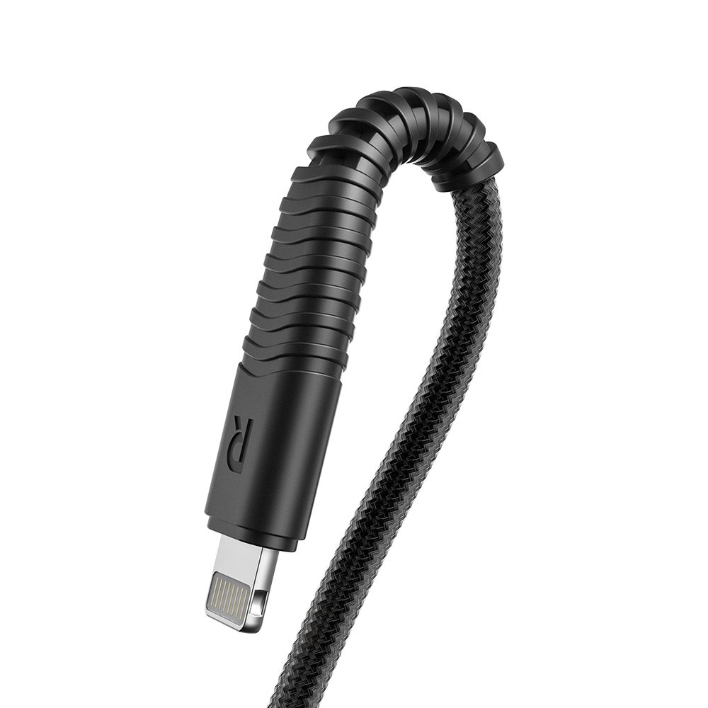 Cáp USB-C to Lightning Ravpower RP-CB020 1m - bện cước - MFi | Hàng Chính Hãng