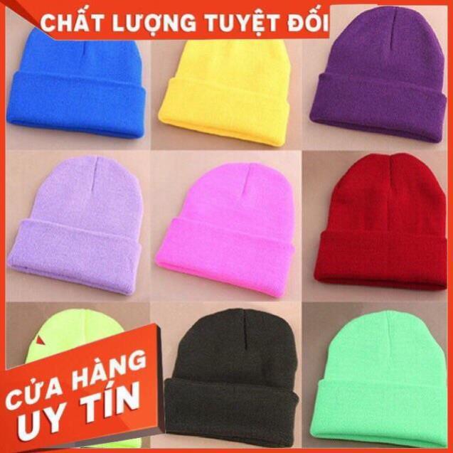 Mũ Len Beanie Nhiều Màu (Sỉ Tại Xưởng