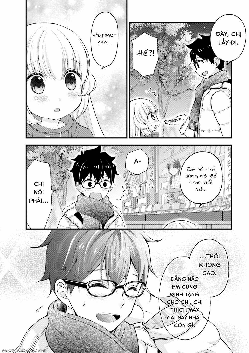 senpai kiêm bạn gái nhỏ nhắn của tôi rất dễ thương chapter 10 10