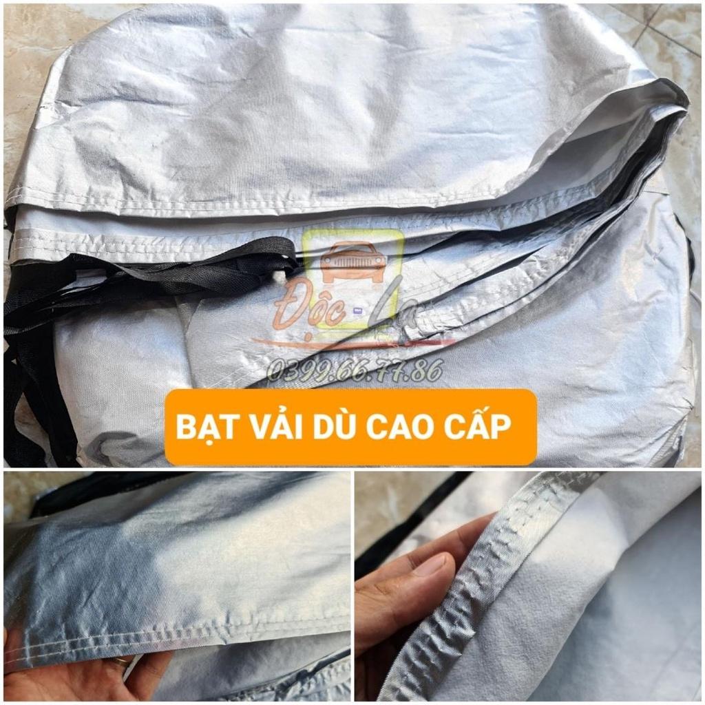 Bạt Phủ Ô Tô Vải Dù Mitsubishi Mirage, Xpander, Attrage, Pajero, Trition, Outlander chống nóng, chống nước