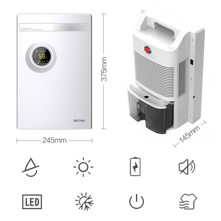 Máy hút ẩm và lọc không khí SMART DX01