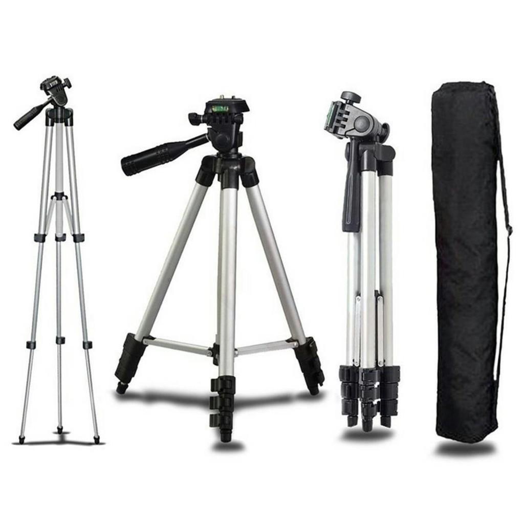 Giá đỡ 3 chân máy chụp ảnh Tripod TF-3110 + Miếng kẹp điện thoại