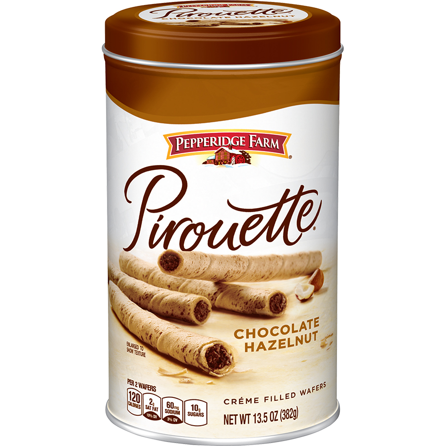 Bánh Quế Vị Socola Hạt Dẻ Pirouette Pepperidge Farm (382g)