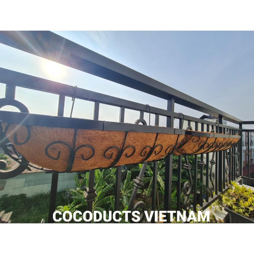 Giỏ treo ban công bán nguyệt