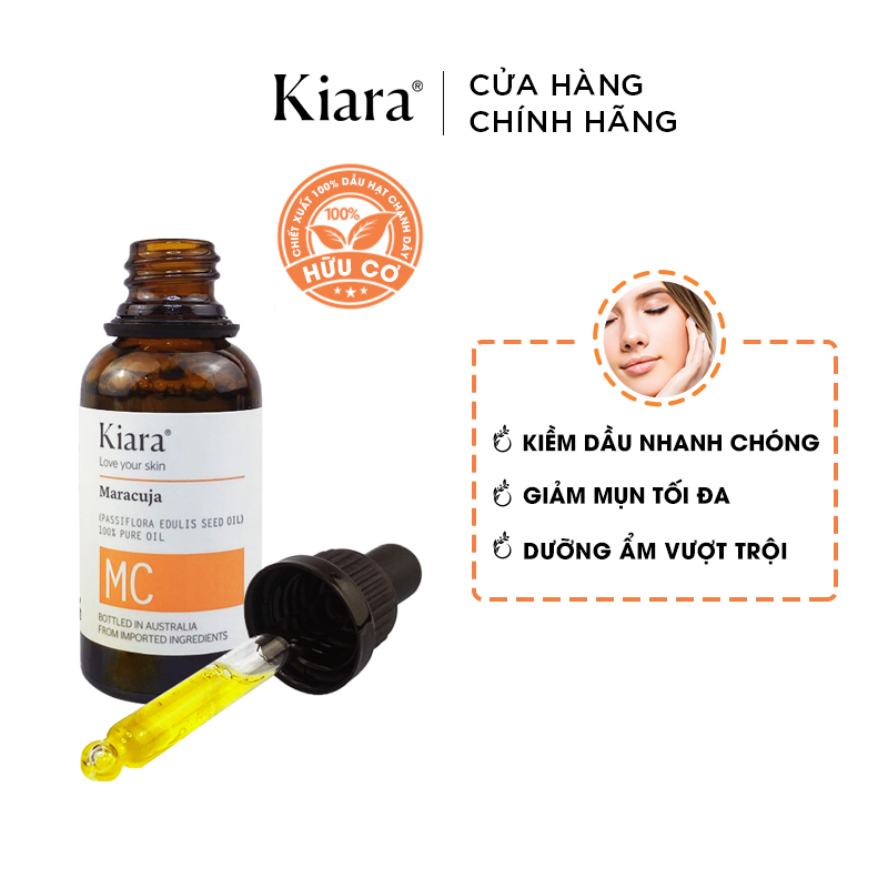 Bộ Đôi Chấm Mụn - Kiềm Dầu Kiara Maracuja và Tea Tree Oil