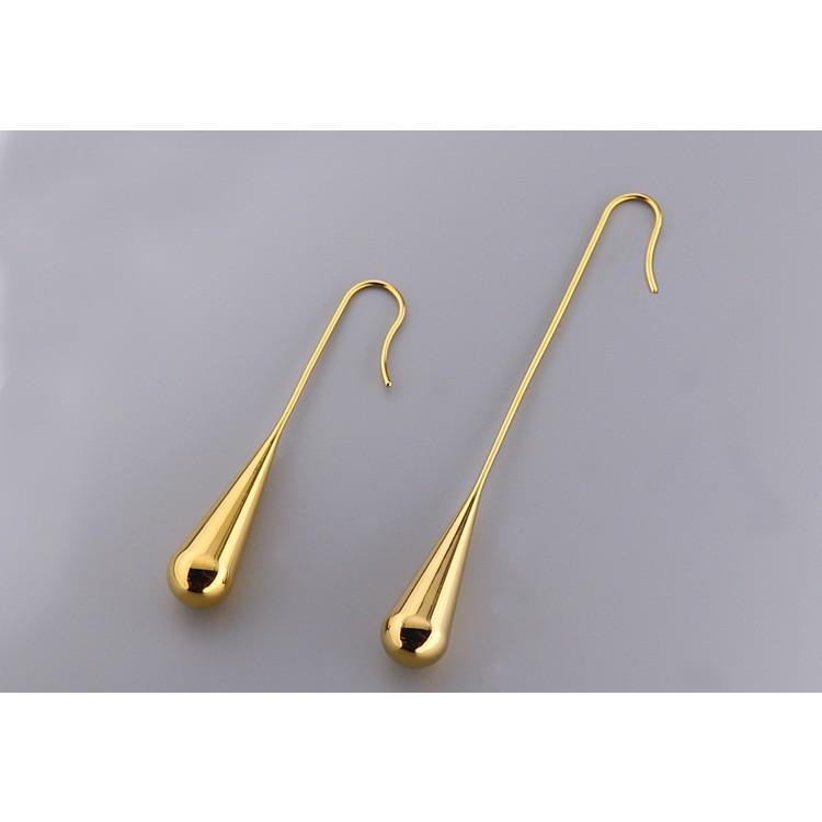 Khuyên Tai Giọt Nước Titanium Cao Cấp- Dùng tắm rửa thoải mái không đen