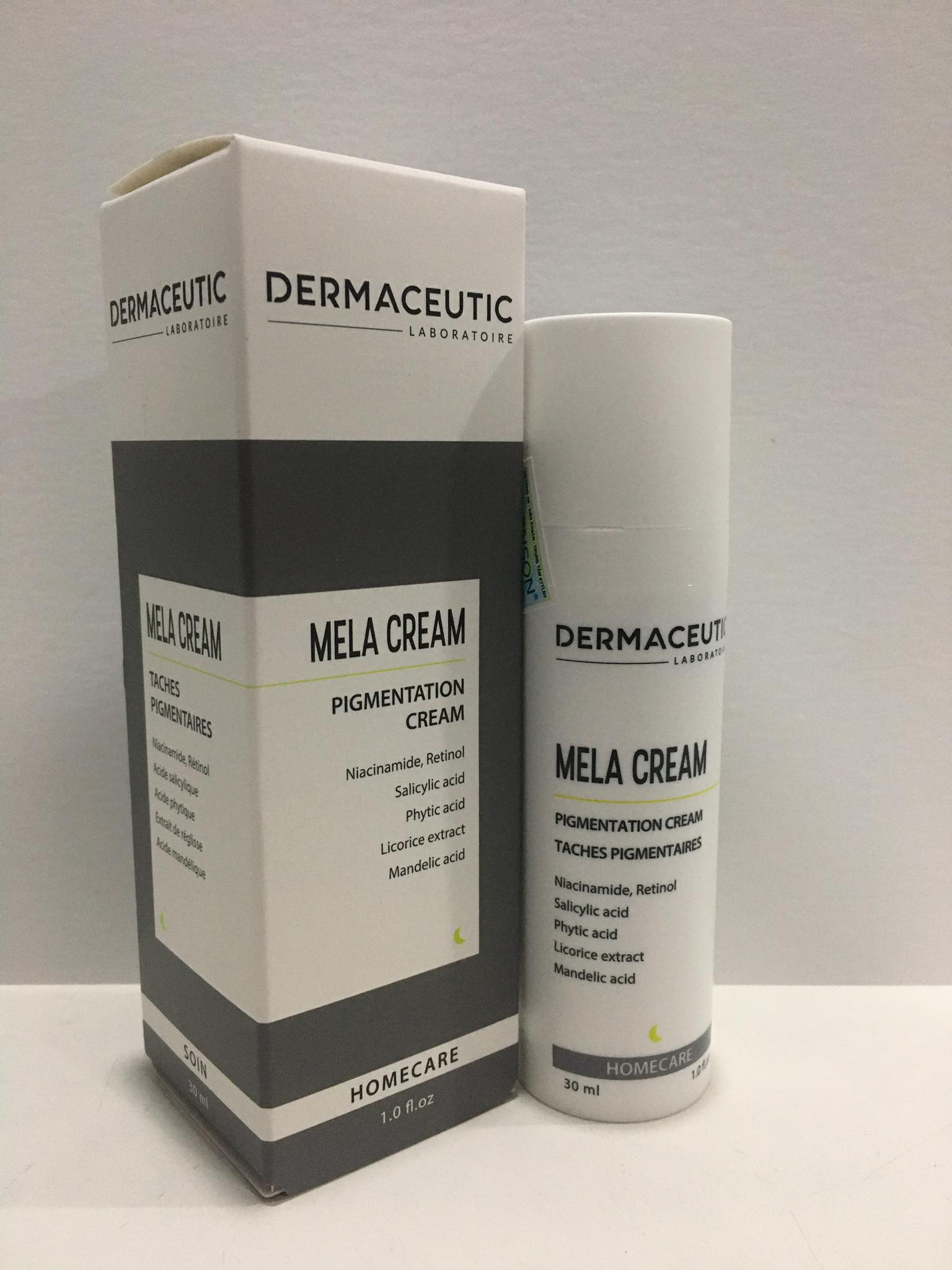 Kem giúp làm mờ nám mảng và đốm sắc tố Dermaceutic Pháp - Mela Cream