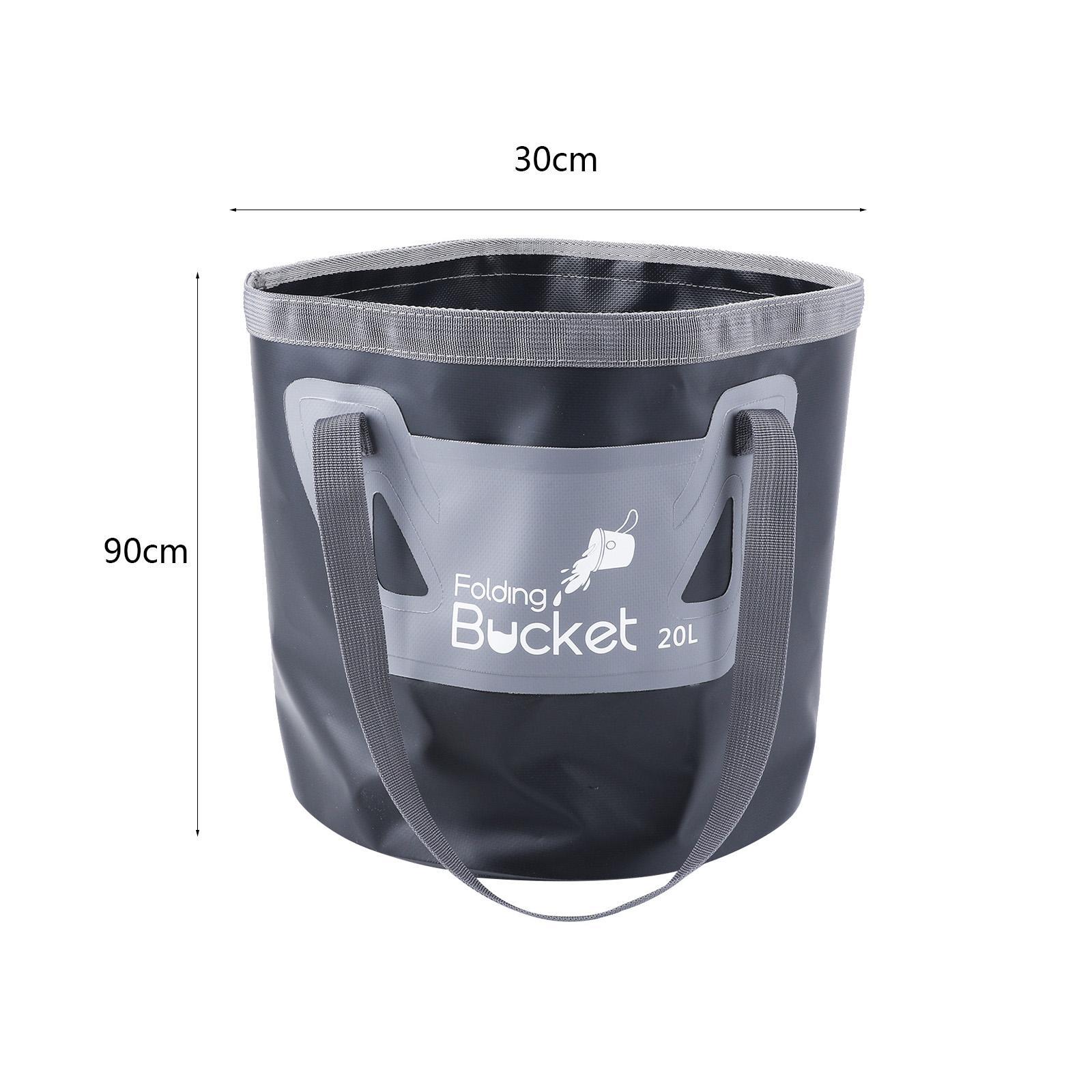 Collapsible Bucket Collapsible Wash Basin Foldable Water Bucket Outdoor Foot Bucket for Soaking Feet Water Storage Container for Hiking Pool
