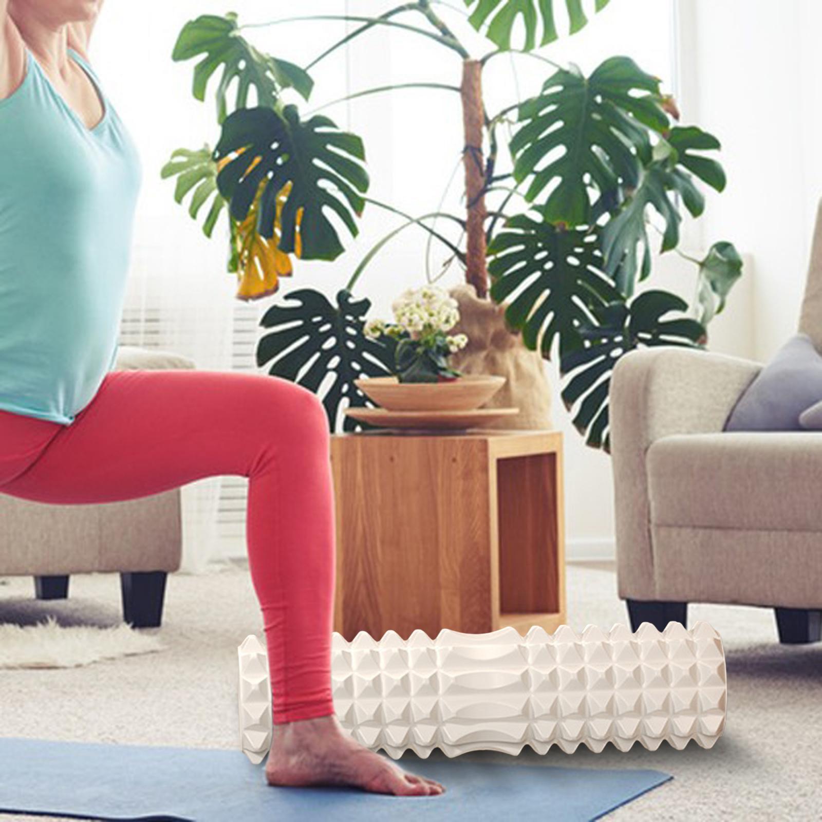 Yoga Column Foam Roller Pliable for Gym Equipment Body Stretching Sport