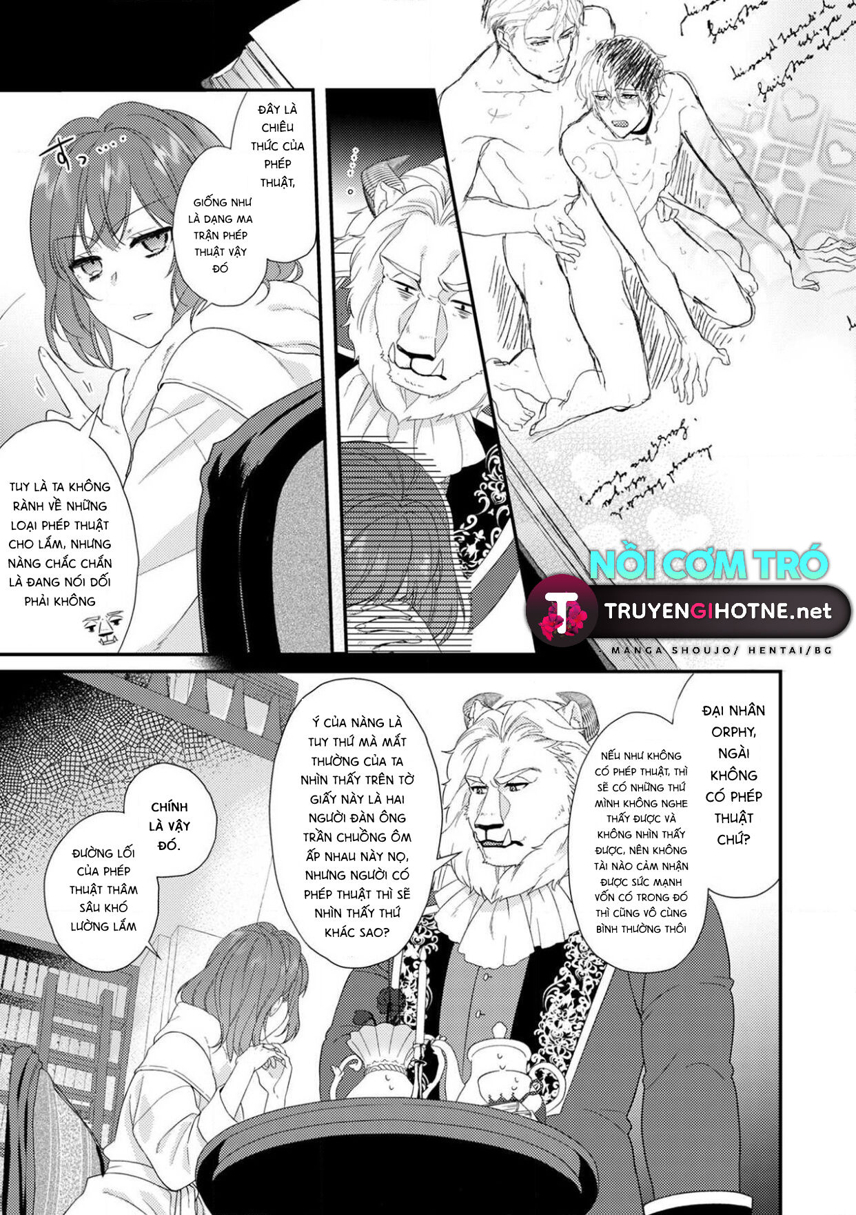 cô gái trinh trắng và quái thú chapter 3.1 10