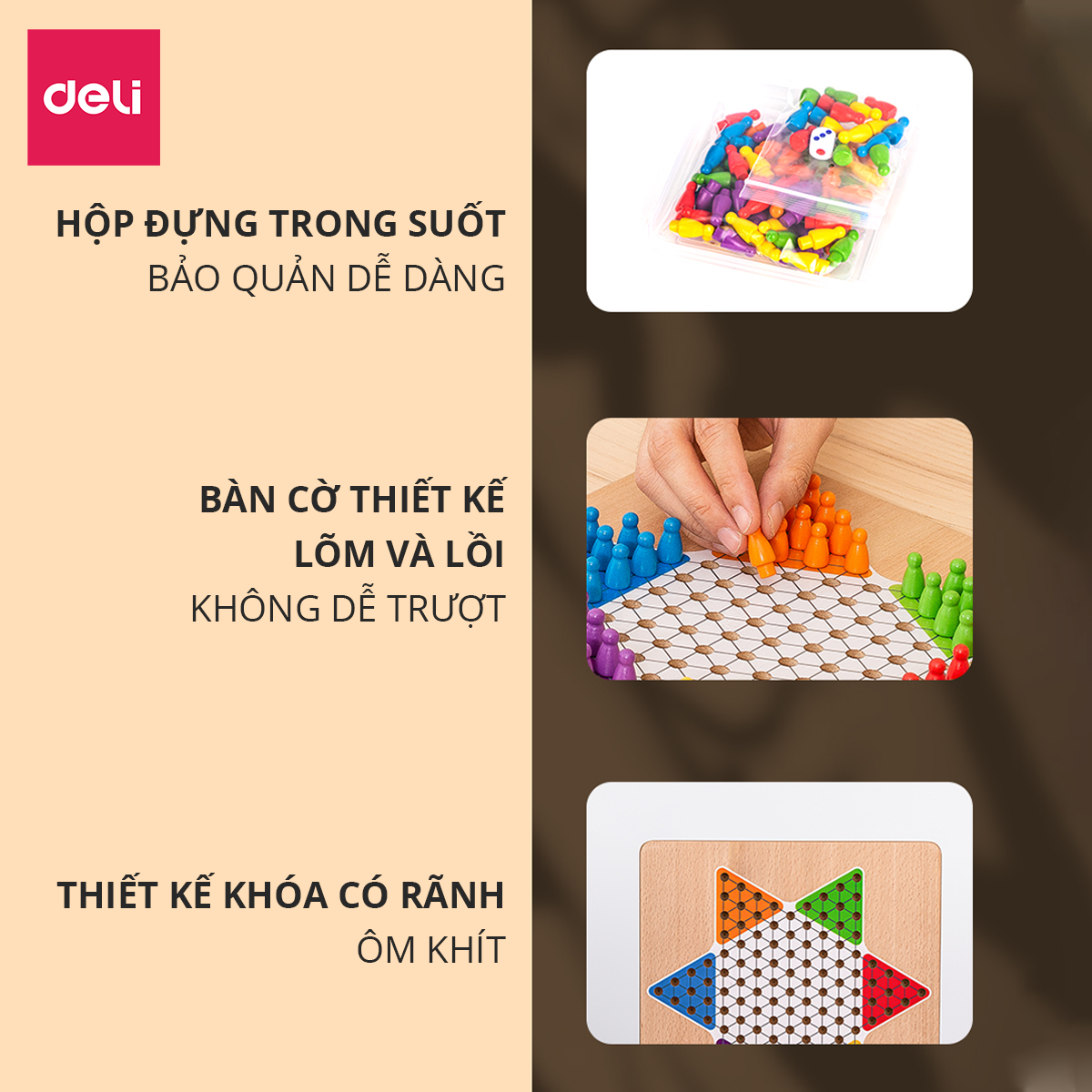 Bộ đồ chơi cá ngựa có nam chân từ tính hút bằng nhựa Deli - Loại bằng nhựa/ gỗ - Phù hợp cho bé từ 3 tuổi - Đồ chơi giải trí tư duy trí tuệ - 6756 / 18646
