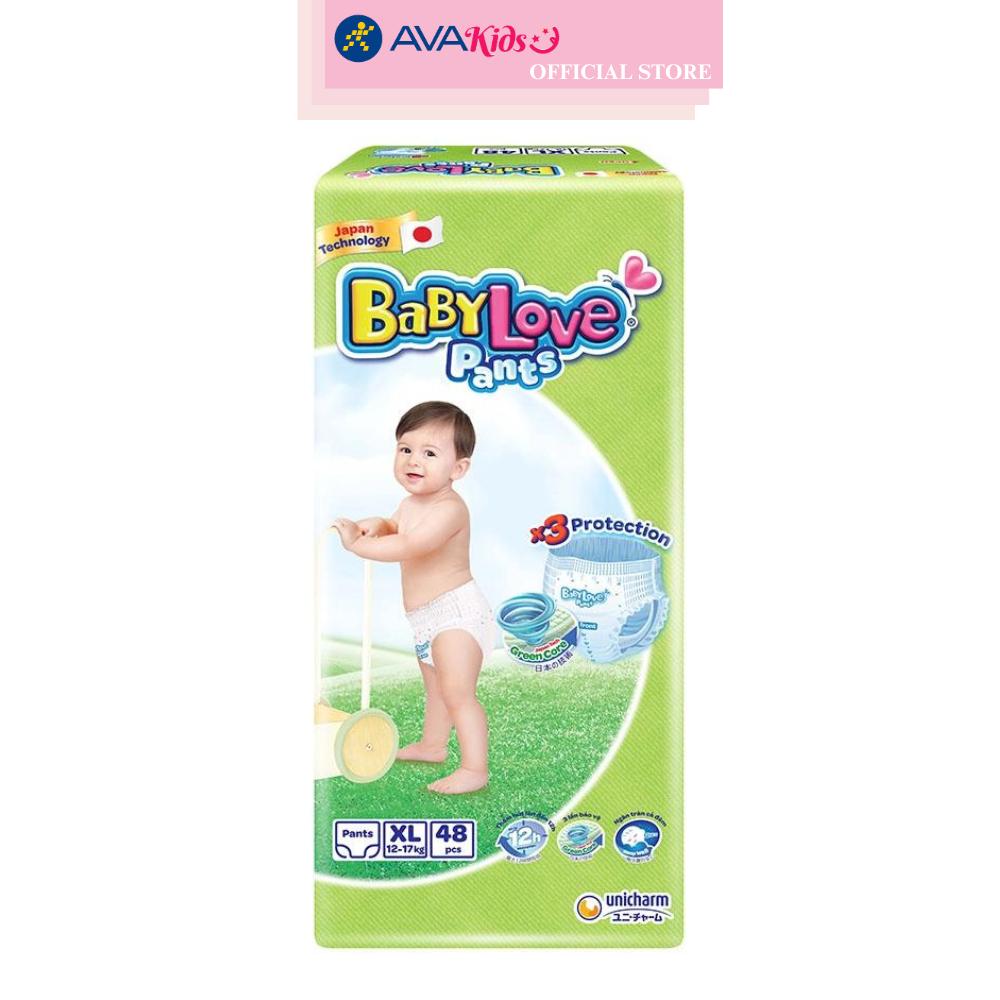 Tã quần BabyLove size XL 48 miếng (12 - 17 kg)