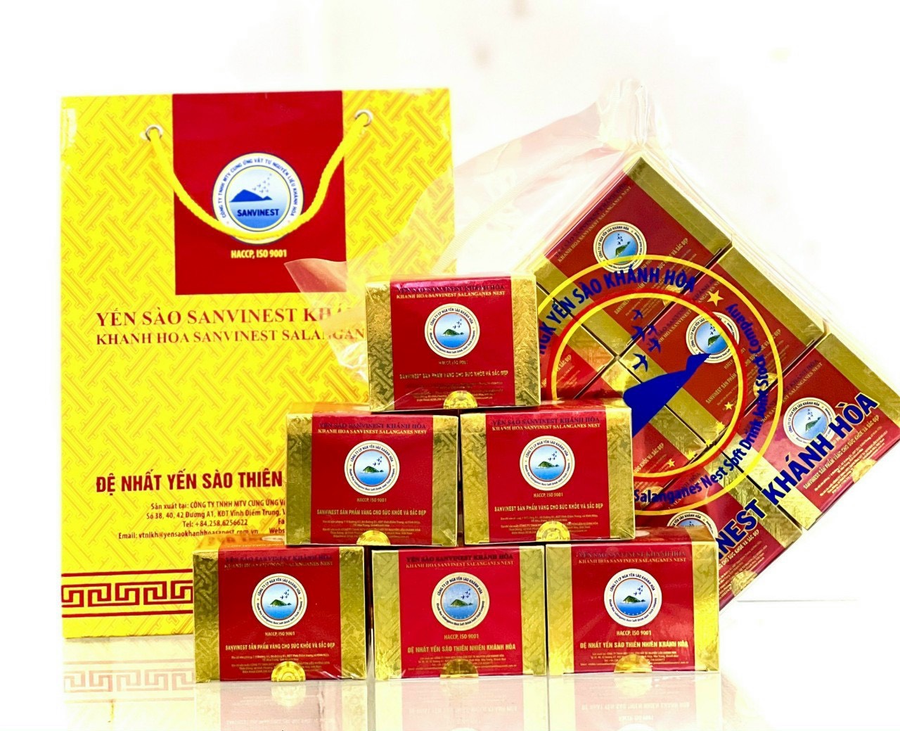 YẾN SÀO SANVINEST KHÁNH HÒA CHÍNH HIỆU TINH CHẾ - HỘP 3 GRAM