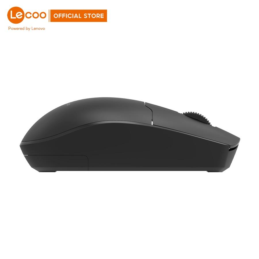 Chuột không dây Lecoo WS204 thiết kế công thái học dùng cho văn phòng chơi game chuyên nghiệp - BH 24 tháng, Hàng nhập khẩu