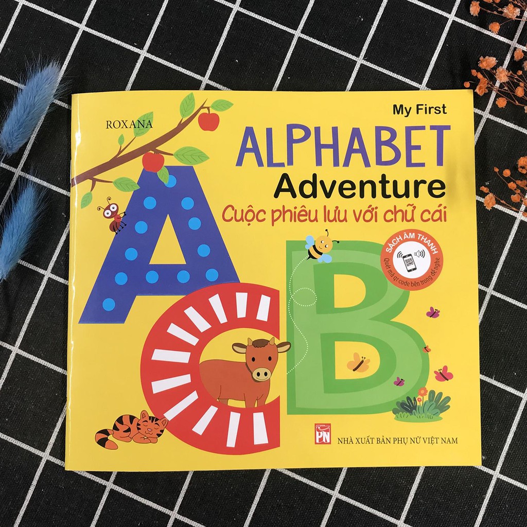 Combo Sách: My First Alphabet Adventure + My First Counting Adventure - Cuộc Phiêu Lưu Với Chữ Cái và Số Đếm (Sách âm thanh)