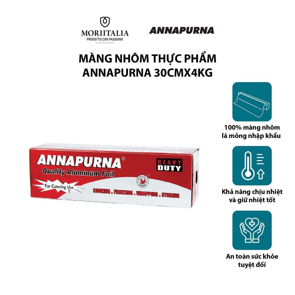 Màng nhôm thực phẩm (giấy bạc) Annapuna nướng thịt, bảo quản thực phẩm Moriitalia MNTP00000147