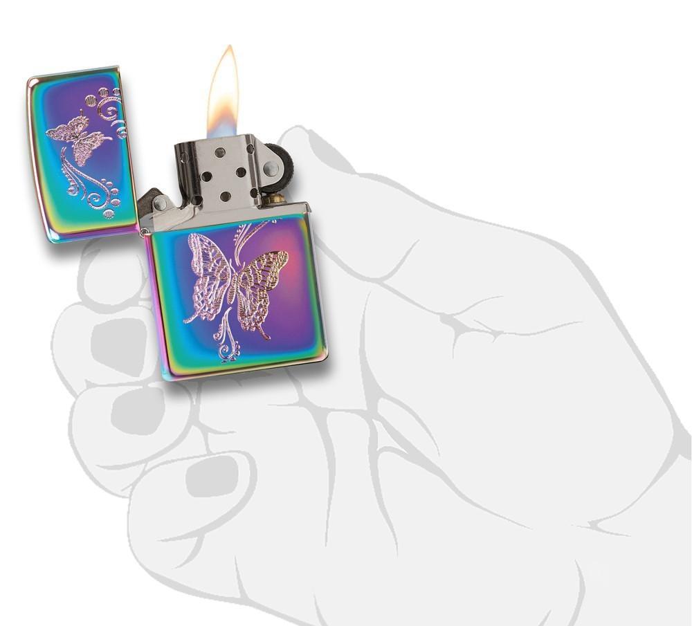 Bật Lửa Zippo Butterflies Spectrum Chrome 28442