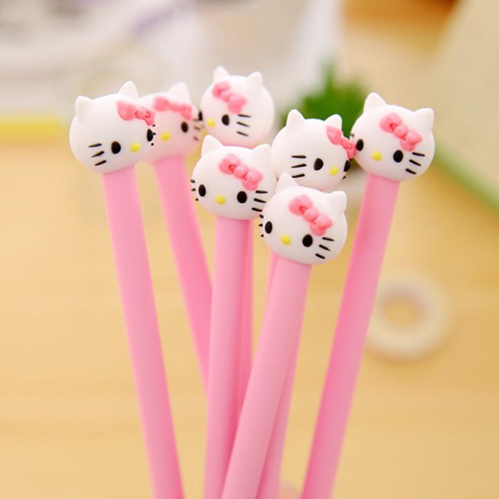 Bút gel nước mèo Hello Kitty dễ thương