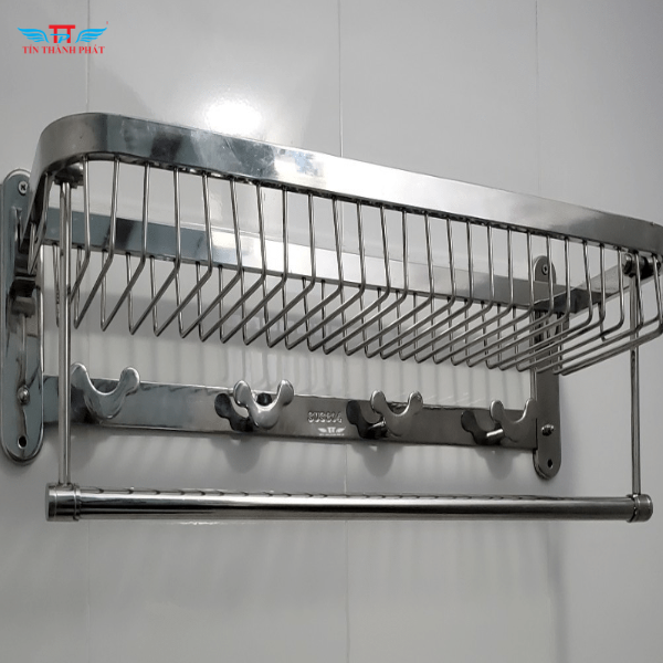 GIÁ TREO KHĂN PHÒNG TẮM INOX ĐA NĂNG TÍN THÀNH PHÁT