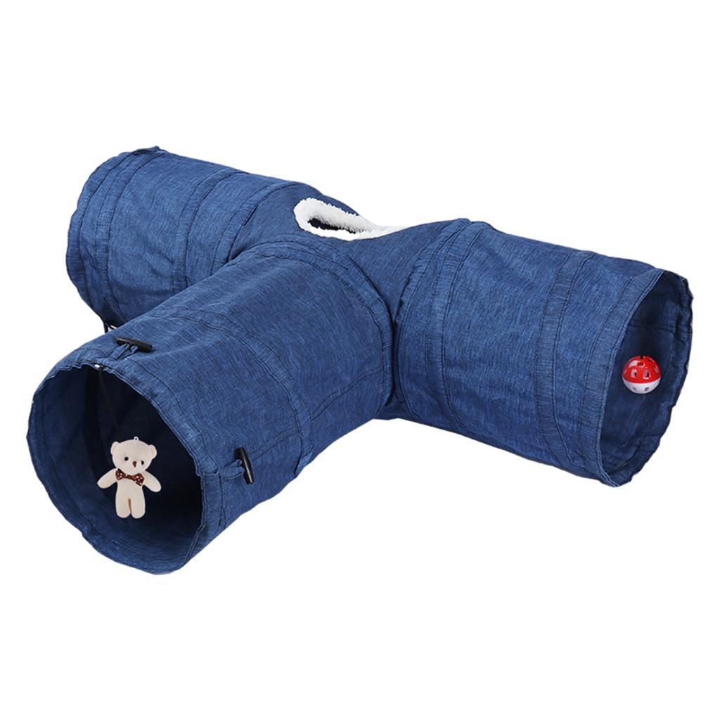 Cat Tunnel Collapsible  Tunnel Toy Kitty Tunnel Pet Toys  Hole Toy