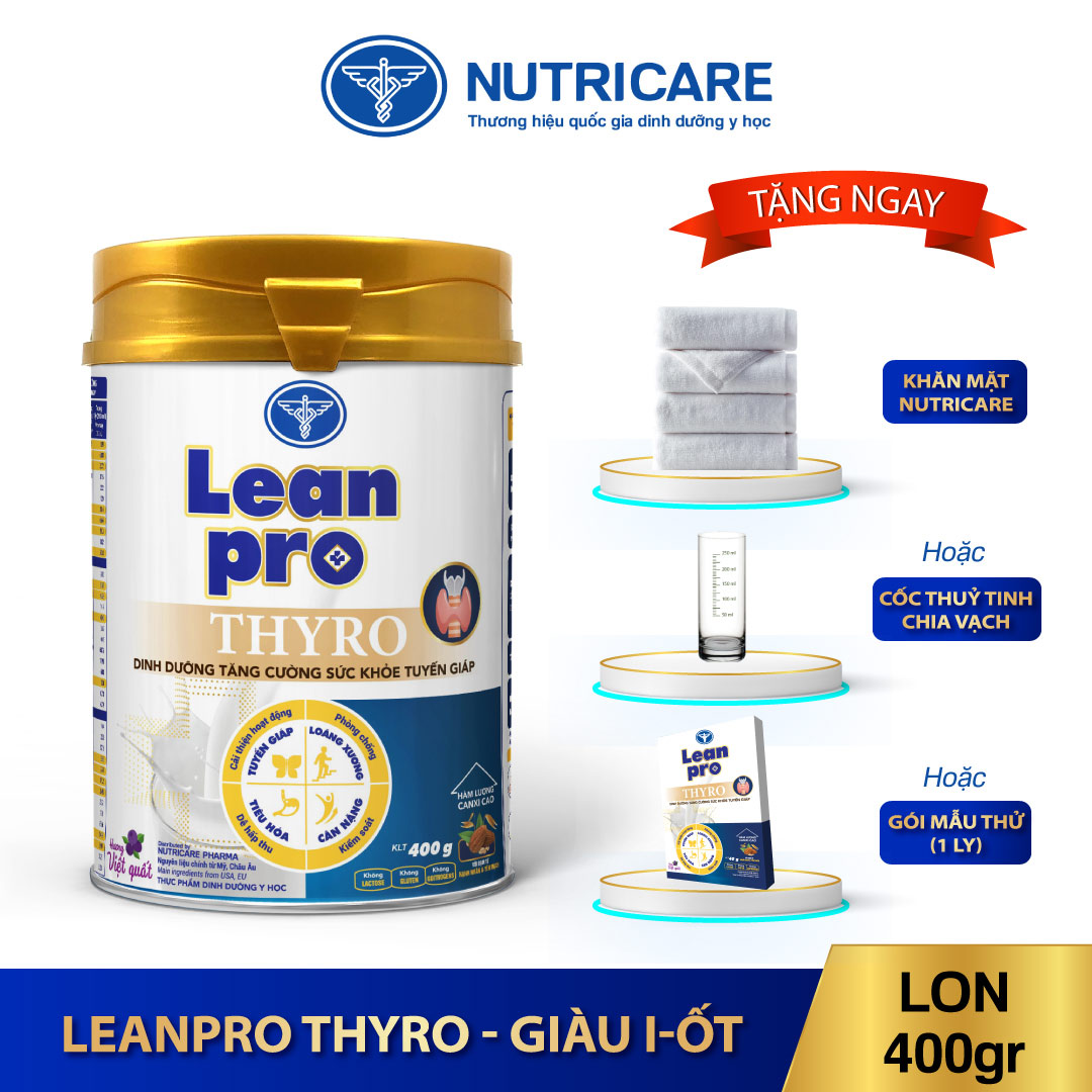 Lon sữa Leanpro Hope 400g - Dinh dưỡng cho người bệnh ung thư, suy mòn