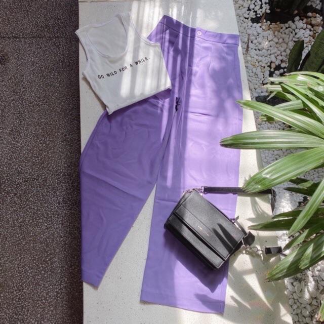 QUẦN SUÔNG NÚT 4 màu