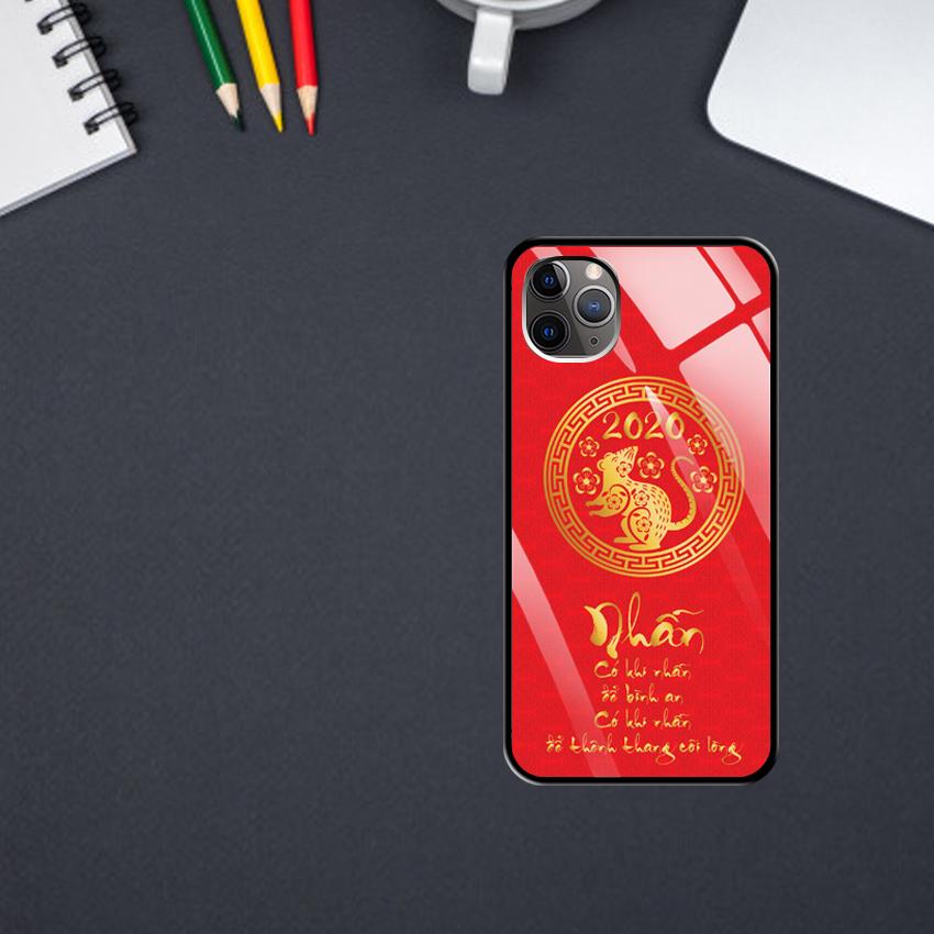 Ốp Lưng Mạ Màu Vàng Ánh Kim cho điện thoại Iphone 11 Pro Max - 0379 7988 MOUSE08 - NHẪN - Hàng Chính Hãng