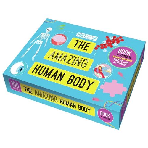 Factivity: The Amazing Human Body - Book And Jigsaw